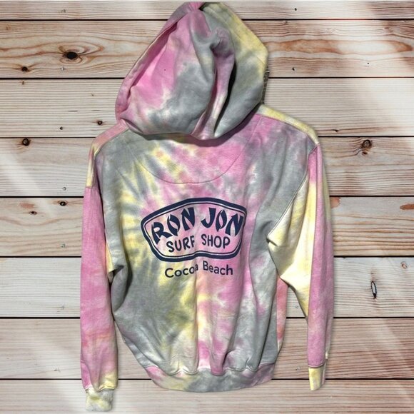 Tie-Dye Ron Jon Hoodie Size Medium - Picture 2 of 8